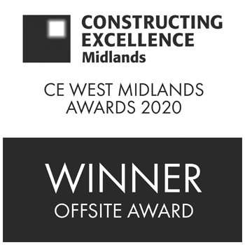 Totally Modular Award Winning - Construction Excellence CE West Midland Awards 2020