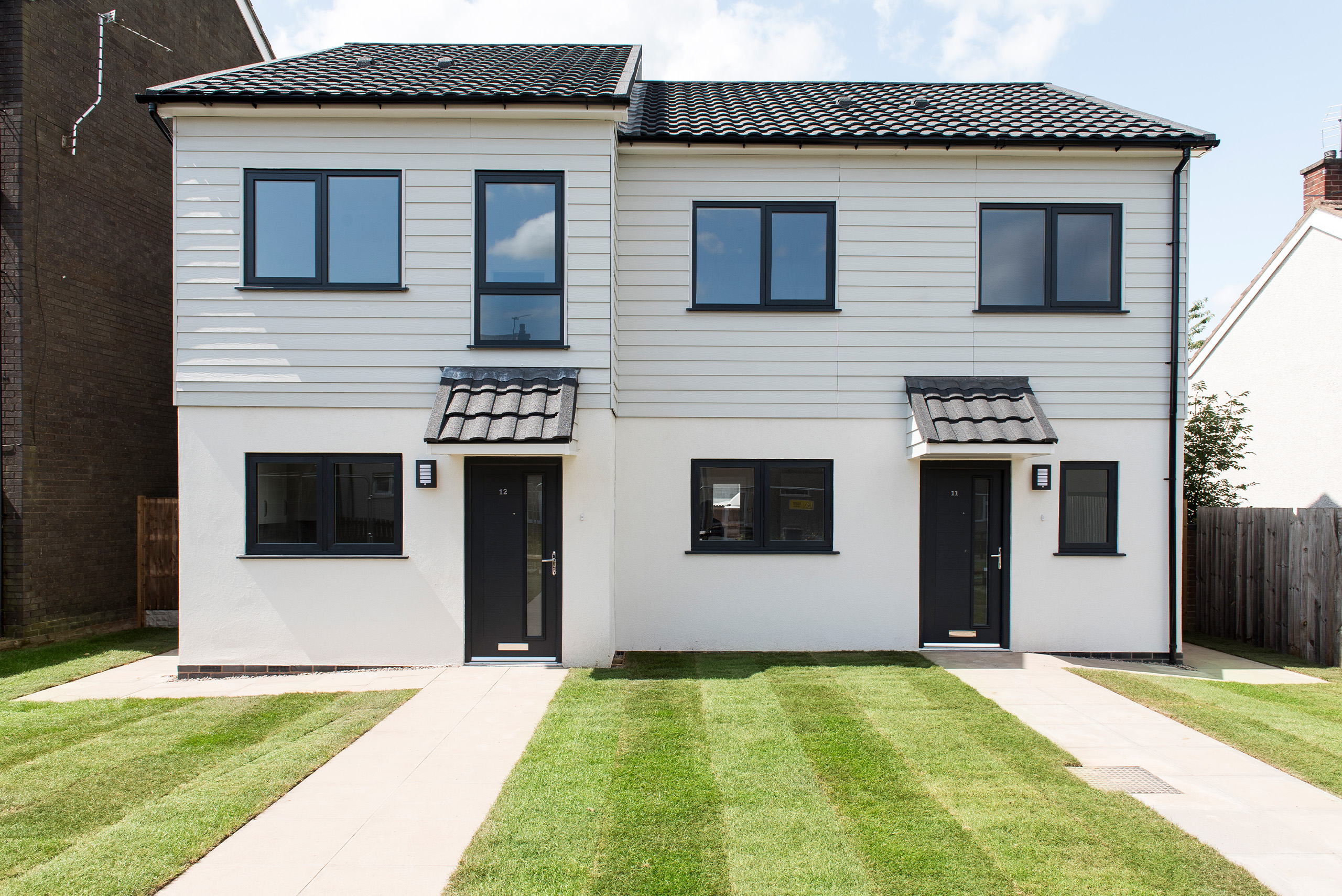 coventry's first modular home development complete